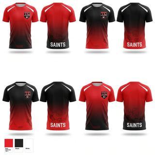 Short Sleeve Performance Shirt, Tri County Saints, Ice Hockey, Teamtime, Team time, sublimation, custom sports apparel, team uniforms, spirit wear, spiritwear, sports uniforms, custom shirts, team store, custom team store, fundraiser sports, apparel fundraiser