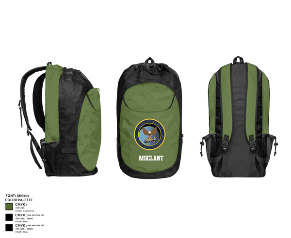 Gear Bag, MSCLANT, Navy, Teamtime, Team time, sublimation, custom sports apparel, team uniforms, spirit wear, spiritwear, sports uniforms, custom shirts, team store, custom team store, fundraiser sports, apparel fundraiser