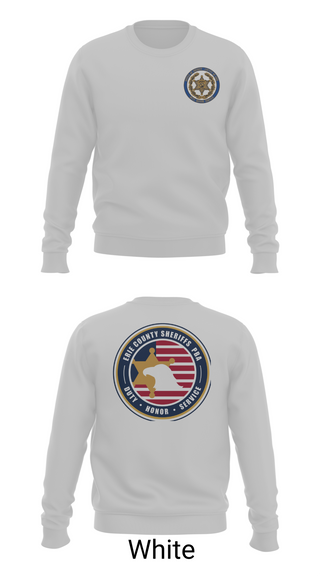 Crew Neck Sweatshirt, Erie County Sheriff's Office PBA, Police, Teamtime, Team time, sublimation, custom sports apparel, team uniforms, spirit wear, spiritwear, sports uniforms, custom shirts, team store, custom team store, fundraiser sports, apparel fundraiser