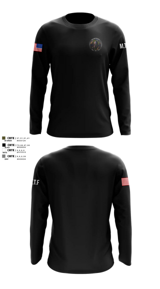 Long Sleeve Performance Shirt, Major Theft Task Force, Police, Teamtime, Team time, sublimation, custom sports apparel, team uniforms, spirit wear, spiritwear, sports uniforms, custom shirts, team store, custom team store, fundraiser sports, apparel fundraiser