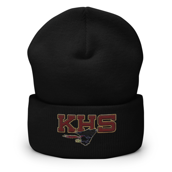 Kingston High School Cheer 38639250 Cuffed Beanie | Yupoong 1501KC