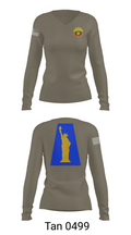 389th CSSB 42999540 Women's Long Sleeve V-neck Shirt - 77