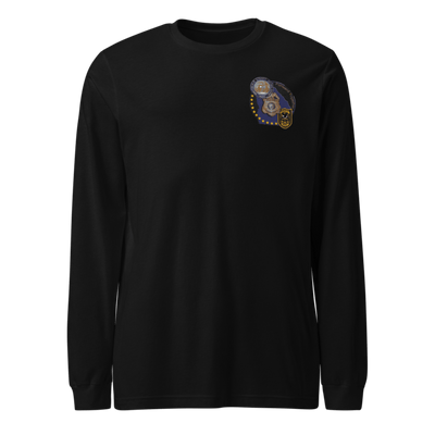 Police Department Academy 26016333 Unisex Long Sleeve Tee | Bella + Canvas 3501