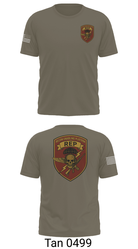 Old School Cotton Feel Shirt, 3D Force Recon REP, Marines, Teamtime, Team time, sublimation, custom sports apparel, team uniforms, spirit wear, spiritwear, sports uniforms, custom shirts, team store, custom team store, fundraiser sports, apparel fundraiser