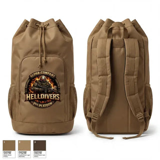 Gear Bag, A Co, 3-60th, 2nd Platoon, Army, Teamtime, Team time, sublimation, custom sports apparel, team uniforms, spirit wear, spiritwear, sports uniforms, custom shirts, team store, custom team store, fundraiser sports, apparel fundraiser