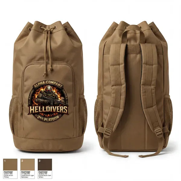 Gear Bag, A Co, 3-60th, 2nd Platoon, Army, Teamtime, Team time, sublimation, custom sports apparel, team uniforms, spirit wear, spiritwear, sports uniforms, custom shirts, team store, custom team store, fundraiser sports, apparel fundraiser