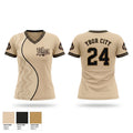 Ybor City Aces Women's Short Sleeve V-neck Shirt - 1