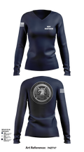 Crisis Negotiations Team 48529497 Women's Long Sleeve V-neck Shirt - 112