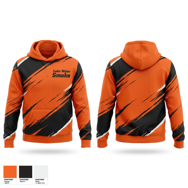Hoodie, Lake Wales Smoke, Baseball, Teamtime, Team time, sublimation, custom sports apparel, team uniforms, spirit wear, spiritwear, sports uniforms, custom shirts, team store, custom team store, fundraiser sports, apparel fundraiser