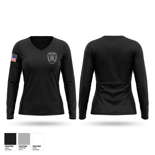 Jamestown Police Department Old School Cotton Feel Shirt - 1