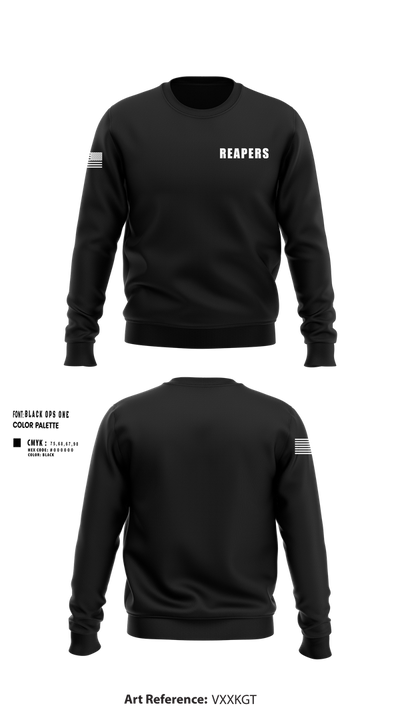 Reapers 48540061 Crew Neck Sweatshirt - 101