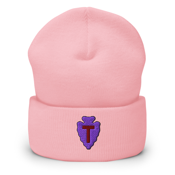 36th Infantry Division A Co 1-141 Cuffed Beanie | Yupoong 1501KC