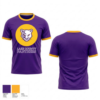Short Sleeve Performance Shirt, Lake County Panthers, Women's Volleyball, Teamtime, Team time, sublimation, custom sports apparel, team uniforms, spirit wear, spiritwear, sports uniforms, custom shirts, team store, custom team store, fundraiser sports, apparel fundraiser