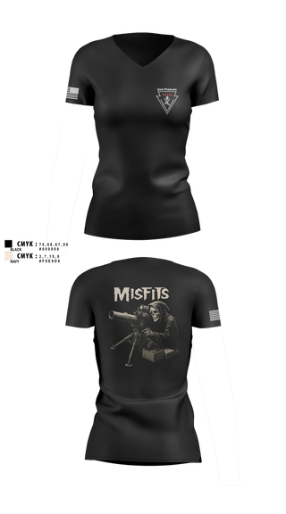 Womens Short Sleeve Vneck Shirt, 2/11 killer troop, Army, Teamtime, Team time, sublimation, custom sports apparel, team uniforms, spirit wear, spiritwear, sports uniforms, custom shirts, team store, custom team store, fundraiser sports, apparel fundraiser