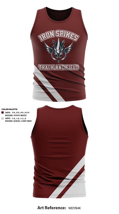 Iron Spikes Track & Field Club 34200825 Tank Top - 21