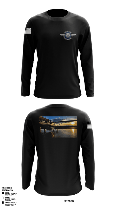 Modesto Police Department Air Support Unit 72124491 Long Sleeve Performance Shirt 1