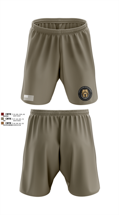 7236 Medical Support Unit 23700208 Athletic Shorts With Pockets - 5