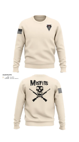 Crew Neck Sweatshirt, 2/11 killer troop, Army, Teamtime, Team time, sublimation, custom sports apparel, team uniforms, spirit wear, spiritwear, sports uniforms, custom shirts, team store, custom team store, fundraiser sports, apparel fundraiser