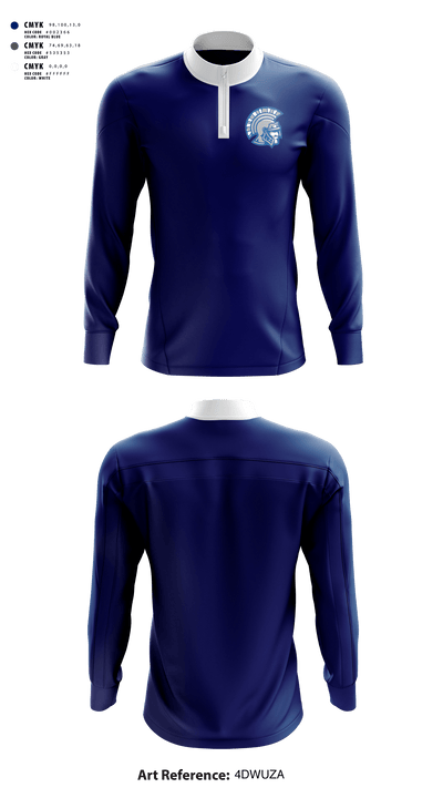 Tracyton Pee Wee Sports Association 35178134 Quarter Zip Jacket - 1