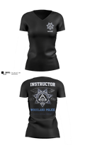 Arrest and Control 2388420 Women's Short Sleeve V-neck Shirt - 5