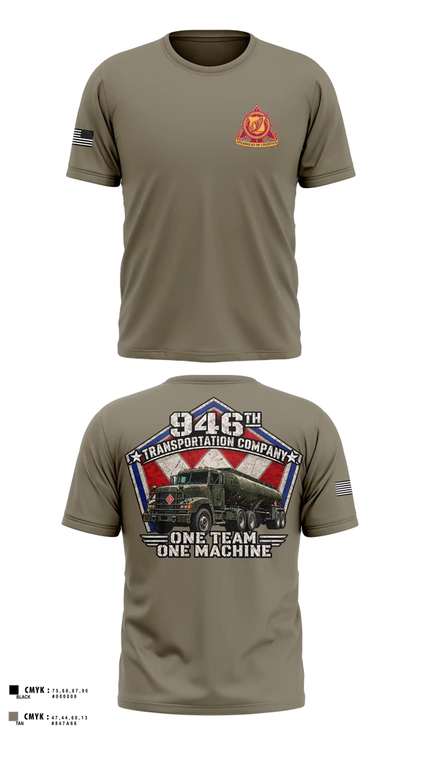 Old School Cotton Shirt, 946th TC, Army, Teamtime, Team time, sublimation, custom sports apparel, team uniforms, spirit wear, spiritwear, sports uniforms, custom shirts, team store, custom team store, fundraiser sports, apparel fundraiser