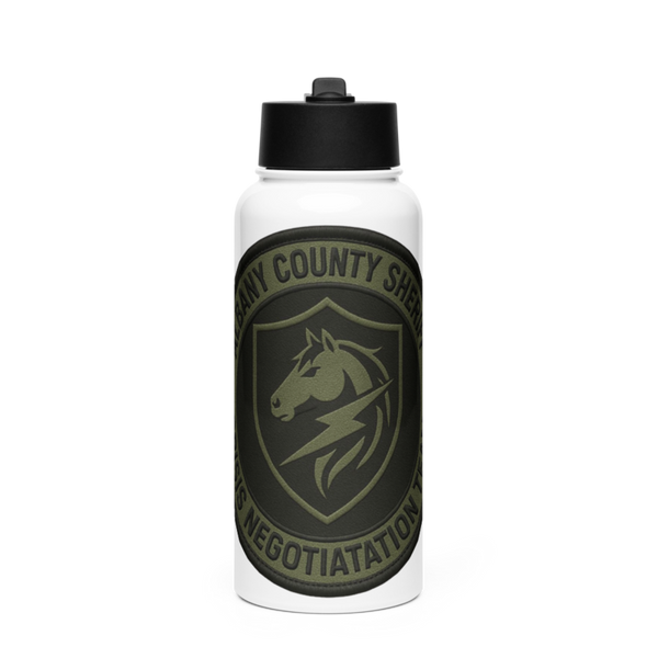CNT 81524840 Stainless Steel Water Bottle with a Straw Lid