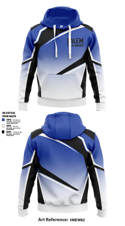Salem High School Field Hockey 91435181 Hoodie - 10