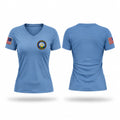 Riverhead NJROTC Women's Short Sleeve V-neck Shirt - 1