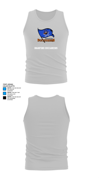 Tank Top, Branford Buccaneers, Golf, Teamtime, Team time, sublimation, custom sports apparel, team uniforms, spirit wear, spiritwear, sports uniforms, custom shirts, team store, custom team store, fundraiser sports, apparel fundraiser