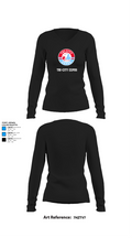 Tri-City Expos 35265208 Women's Long Sleeve V-neck Shirt - 34