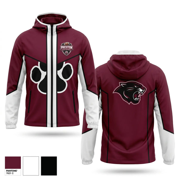 Windbreaker, Preston Panthers, , Teamtime, Team time, sublimation, custom sports apparel, team uniforms, spirit wear, spiritwear, sports uniforms, custom shirts, team store, custom team store, fundraiser sports, apparel fundraiser