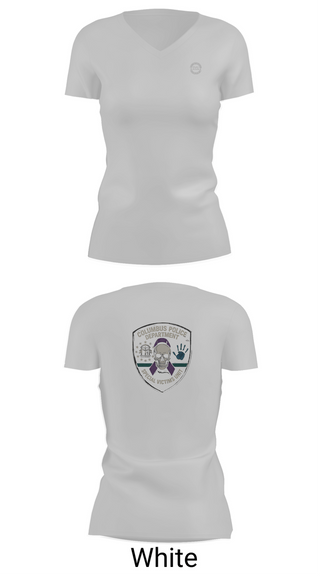 Womens Short Sleeve Vneck Shirt, Special Victims Unit, Police, Teamtime, Team time, sublimation, custom sports apparel, team uniforms, spirit wear, spiritwear, sports uniforms, custom shirts, team store, custom team store, fundraiser sports, apparel fundraiser
