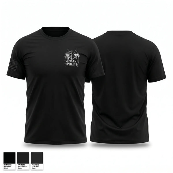 Old School Cotton Feel Shirt, Mebane Police Department, Police, Teamtime, Team time, sublimation, custom sports apparel, team uniforms, spirit wear, spiritwear, sports uniforms, custom shirts, team store, custom team store, fundraiser sports, apparel fundraiser