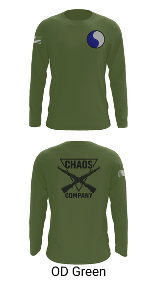 Long Sleeve Performance Shirt, C-Co 1/116 29th IN BDE, , Teamtime, Team time, sublimation, custom sports apparel, team uniforms, spirit wear, spiritwear, sports uniforms, custom shirts, team store, custom team store, fundraiser sports, apparel fundraiser