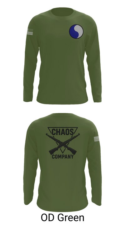 C-Co 1/116 29th IN BDE 88691555 Long Sleeve Performance Shirt 46