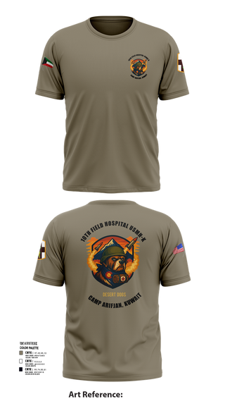 Short Sleeve Performance Shirt, 10th Field Hospital (FWD), , Teamtime, Team time, sublimation, custom sports apparel, team uniforms, spirit wear, spiritwear, sports uniforms, custom shirts, team store, custom team store, fundraiser sports, apparel fundraiser
