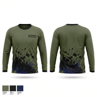 Long Sleeve Performance Shirt, Corvus Strategic Solutions Group, , Teamtime, Team time, sublimation, custom sports apparel, team uniforms, spirit wear, spiritwear, sports uniforms, custom shirts, team store, custom team store, fundraiser sports, apparel fundraiser