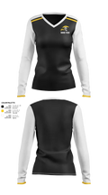 Waupun Middle School Dance Team 81884290 Women's Long Sleeve V-neck Shirt - 21