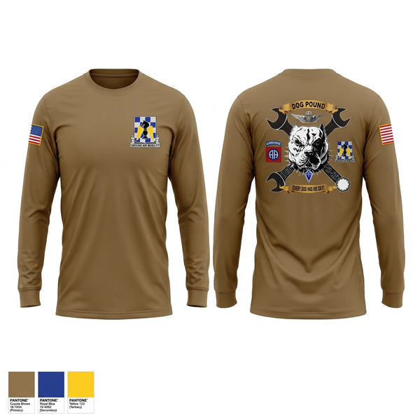 Long Sleeve Performance Shirt, 2-82 Corsair, Army, Teamtime, Team time, sublimation, custom sports apparel, team uniforms, spirit wear, spiritwear, sports uniforms, custom shirts, team store, custom team store, fundraiser sports, apparel fundraiser