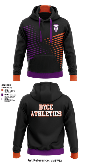 Hoodie, BYCE ATHLETICS, Track & Field, Teamtime, Team time, sublimation, custom sports apparel, team uniforms, spirit wear, spiritwear, sports uniforms, custom shirts, team store, custom team store, fundraiser sports, apparel fundraiser