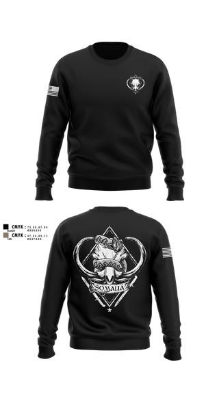 Crew Neck Sweatshirt, CJTF-HOA, Army, Teamtime, Team time, sublimation, custom sports apparel, team uniforms, spirit wear, spiritwear, sports uniforms, custom shirts, team store, custom team store, fundraiser sports, apparel fundraiser