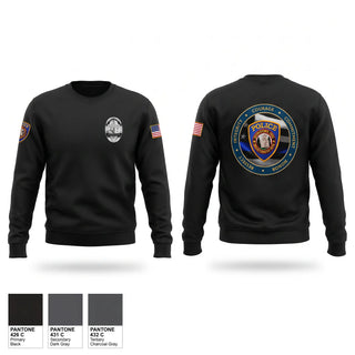 Crew Neck Sweatshirt, Georgetown PD, Police, Teamtime, Team time, sublimation, custom sports apparel, team uniforms, spirit wear, spiritwear, sports uniforms, custom shirts, team store, custom team store, fundraiser sports, apparel fundraiser