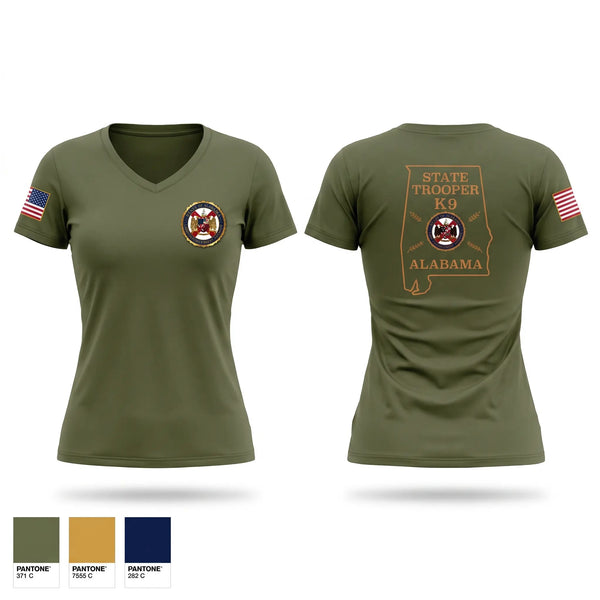 Womens Short Sleeve Vneck Shirt, Alea, Police, Teamtime, Team time, sublimation, custom sports apparel, team uniforms, spirit wear, spiritwear, sports uniforms, custom shirts, team store, custom team store, fundraiser sports, apparel fundraiser