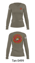 Ruskin Highschool MCJROTC drill team 60499164 Women's Long Sleeve V-neck Shirt - 11