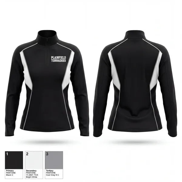 Quarter Zip Jacket, Plainfield tornadoes, Baseball, Teamtime, Team time, sublimation, custom sports apparel, team uniforms, spirit wear, spiritwear, sports uniforms, custom shirts, team store, custom team store, fundraiser sports, apparel fundraiser