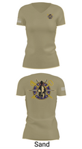 A Company 68th DSSB 4ID 10544228 Women's Short Sleeve V-neck Shirt - 88