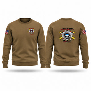 Crew Neck Sweatshirt, Master Fitness Trainer, Army, Teamtime, Team time, sublimation, custom sports apparel, team uniforms, spirit wear, spiritwear, sports uniforms, custom shirts, team store, custom team store, fundraiser sports, apparel fundraiser