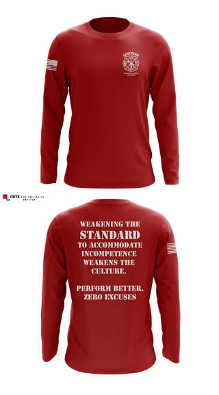 Long Sleeve Performance Shirt, SOUTHEND FIRE DEPARTMENT, Fire Department, Teamtime, Team time, sublimation, custom sports apparel, team uniforms, spirit wear, spiritwear, sports uniforms, custom shirts, team store, custom team store, fundraiser sports, apparel fundraiser