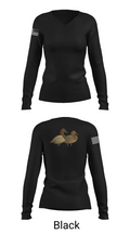 Ducks Unlimited 93579455 Women's Long Sleeve V-neck Shirt - 35