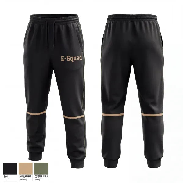 Sweatpants, E-Squad, Police, Teamtime, Team time, sublimation, custom sports apparel, team uniforms, spirit wear, spiritwear, sports uniforms, custom shirts, team store, custom team store, fundraiser sports, apparel fundraiser